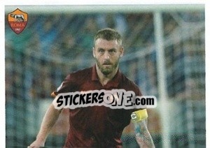 Cromo Daniele De Rossi (puzzle 1) - AS Roma 2014-2015 - Erredi Galata Edizioni