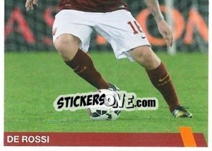 Sticker Daniele De Rossi (puzzle 2) - AS Roma 2014-2015 n. 91 - Erredi Galata Edizioni