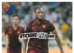 Figurina Seydou Keita (puzzle 1) - AS Roma 2014-2015 - Erredi Galata Edizioni