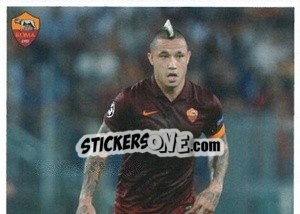 Sticker Radja Nainggolan (puzzle 1) - AS Roma 2014-2015 n. 105 - Erredi Galata Edizioni