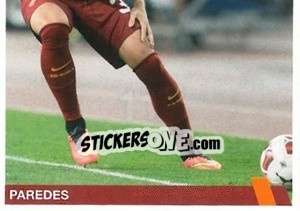 Cromo Leandro Paredes (puzzle 2) - AS Roma 2014-2015 - Erredi Galata Edizioni