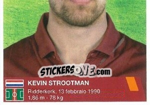 Cromo Kevin Strootman (puzzle 2) - AS Roma 2014-2015 - Erredi Galata Edizioni