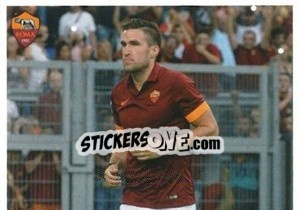 Sticker Kevin Strootman (puzzle 1) - AS Roma 2014-2015 - Erredi Galata Edizioni