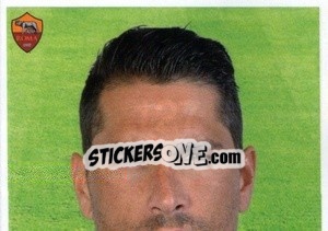 Cromo Marco Borriello (puzzle 1) - AS Roma 2014-2015 - Erredi Galata Edizioni