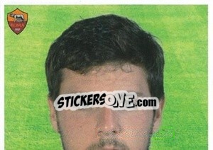 Sticker Mattia Destro (puzzle 1) - AS Roma 2014-2015 n. 132 - Erredi Galata Edizioni