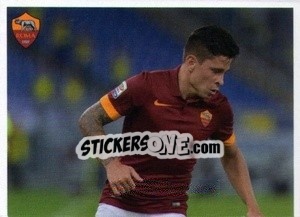 Sticker Juan Manuel Iturbe Arévalos (puzzle 1) - AS Roma 2014-2015 n. 145 - Erredi Galata Edizioni