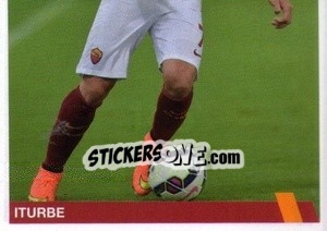 Sticker Juan Manuel Iturbe Arévalos (puzzle 2) - AS Roma 2014-2015 - Erredi Galata Edizioni