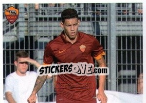 Cromo Arnaldo Antonio Sanabria Ayala (puzzle 1) - AS Roma 2014-2015 n. 155 - Erredi Galata Edizioni