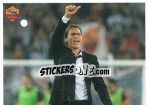 Sticker Rudi Garcia (puzzle 1) - AS Roma 2014-2015 n. 164 - Erredi Galata Edizioni