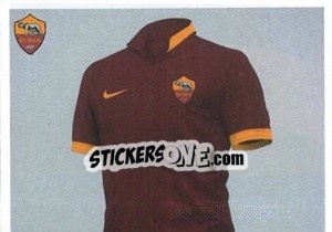 Sticker Maglia Campionato (puzzle 1) - AS Roma 2014-2015 n. 166 - Erredi Galata Edizioni