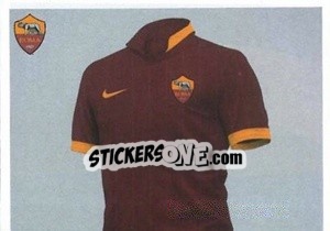 Figurina Maglia Campionato (puzzle 1) - AS Roma 2014-2015 - Erredi Galata Edizioni