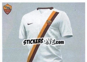 Figurina Seconda Maglia Campionato (puzzle 1) - AS Roma 2014-2015 - Erredi Galata Edizioni