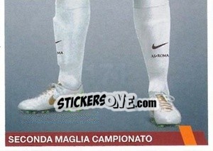 Figurina Seconda Maglia Campionato (puzzle 3) - AS Roma 2014-2015 - Erredi Galata Edizioni