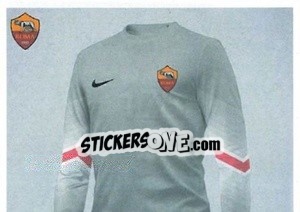 Sticker Seconda Maglia Portiere (puzzle 1) - AS Roma 2014-2015 - Erredi Galata Edizioni