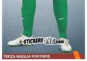 Sticker Terza Maglia Portiere (puzzle 3) - AS Roma 2014-2015 n. 183 - Erredi Galata Edizioni