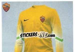 Figurina Quarta Maglia Portiere (puzzle 1) - AS Roma 2014-2015 - Erredi Galata Edizioni