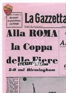 Cromo La Coppa delle Fiere 1961 (puzzle 1)