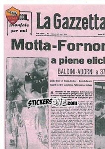 Cromo La Coppa Italia 1964 (puzzle 1) - AS Roma 2014-2015 - Erredi Galata Edizioni