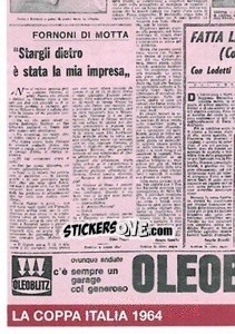 Figurina La Coppa Italia 1964 (puzzle 3)