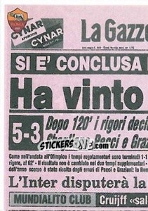 Figurina La Coppa Italia 1981 (puzzle 1)