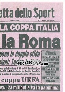 Figurina La Coppa Italia 1981 (puzzle 2)