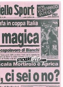 Figurina La Coppa Italia 1991 (puzzle 2)