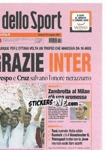 Cromo La Coppa Italia 2007 (puzzle 2)