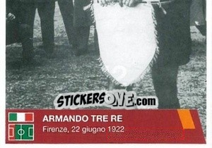Sticker Armando Tre Re (puzzle 2) - AS Roma 2014-2015 n. 242 - Erredi Galata Edizioni