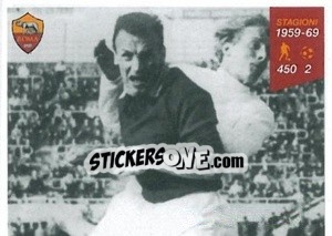 Sticker Giacomo Losi (puzzle 1) - AS Roma 2014-2015 n. 249 - Erredi Galata Edizioni