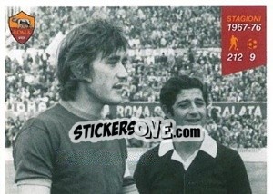 Sticker Franco Cordova (puzzle 1) - AS Roma 2014-2015 n. 255 - Erredi Galata Edizioni