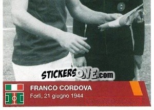 Sticker Franco Cordova (puzzle 2) - AS Roma 2014-2015 - Erredi Galata Edizioni