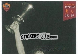 Sticker Agostino Di Bartolomei (puzzle 1) - AS Roma 2014-2015 n. 259 - Erredi Galata Edizioni