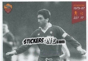 Sticker Carlo Ancelotti (puzzle 1) - AS Roma 2014-2015 n. 261 - Erredi Galata Edizioni