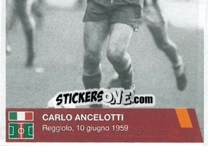 Figurina Carlo Ancelotti (puzzle 2) - AS Roma 2014-2015 - Erredi Galata Edizioni