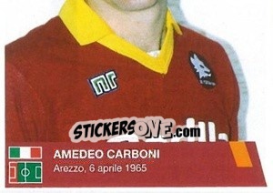 Figurina Amedeo Carboni (puzzle 2) - AS Roma 2014-2015 - Erredi Galata Edizioni