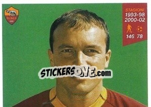 Sticker Abel Balbo (puzzle 1) - AS Roma 2014-2015 - Erredi Galata Edizioni