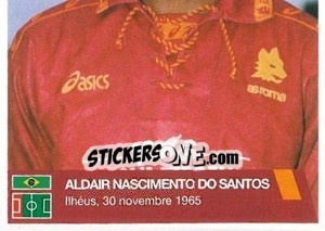 Cromo Aldair Nascimento Do Santos (puzzle 2) - AS Roma 2014-2015 - Erredi Galata Edizioni