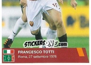 Cromo Francesco Totti (puzzle 2)