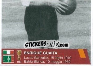 Cromo Enrique Guaita (puzzle 2) - AS Roma 2014-2015 - Erredi Galata Edizioni