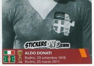 Cromo Aldo Donati (puzzle 2) - AS Roma 2014-2015 n. 280 - Erredi Galata Edizioni