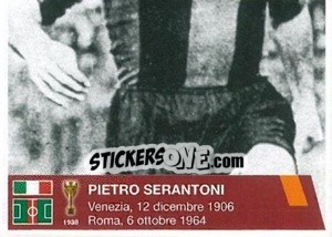 Cromo Pietro Serantoni (Puzzle 2) - AS Roma 2014-2015 - Erredi Galata Edizioni