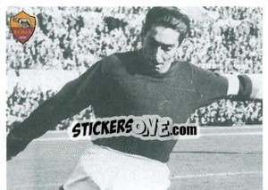 Figurina Alcides Ghiggia (puzzle 1) - AS Roma 2014-2015 - Erredi Galata Edizioni