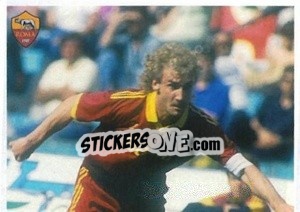 Sticker Rudi Voeller (puzzle 1) - AS Roma 2014-2015 - Erredi Galata Edizioni