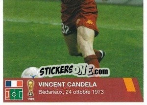 Sticker Vincent Candela (puzzle 2) - AS Roma 2014-2015 - Erredi Galata Edizioni