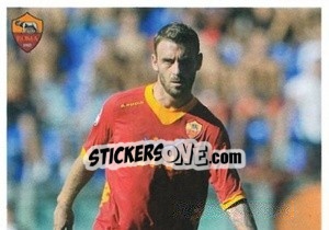 Sticker Daniele De Rossi (puzzle 1) - AS Roma 2014-2015 - Erredi Galata Edizioni