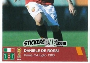 Sticker Daniele De Rossi (puzzle 2) - AS Roma 2014-2015 - Erredi Galata Edizioni