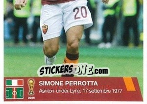 Figurina Simone Perotta (puzzle 2) - AS Roma 2014-2015 - Erredi Galata Edizioni