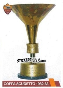 Figurina Coppa Scudetto 1982-83 - AS Roma 2014-2015 n. 308 - Erredi Galata Edizioni