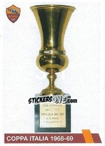 Figurina Coppa Italia 1968-69 - AS Roma 2014-2015 n. 311 - Erredi Galata Edizioni