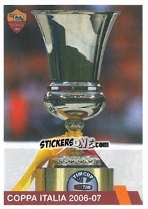 Sticker Coppa Italia 2006-07 - AS Roma 2014-2015 - Erredi Galata Edizioni